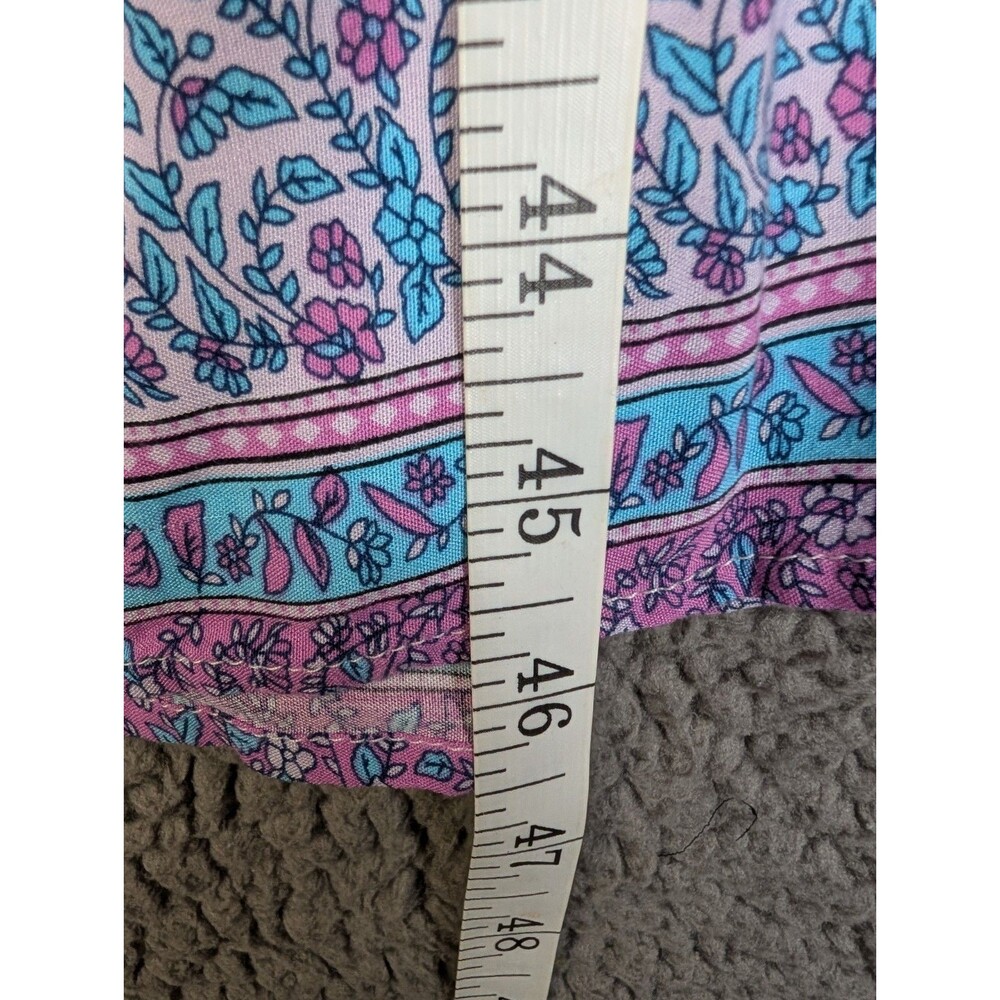 CHIC SOUL Dress XL / 1X Maxi Prairie Cottage Paisley Patchwork Boho See Desc - Picture 9 of 10
